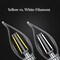 Feit Electric Feit White BA10 E12 (Candelabra) Filament LED Bulb Daylight 40 Watt Equivalence 2 pk BPCFC40950WFIL2 - alternate 7